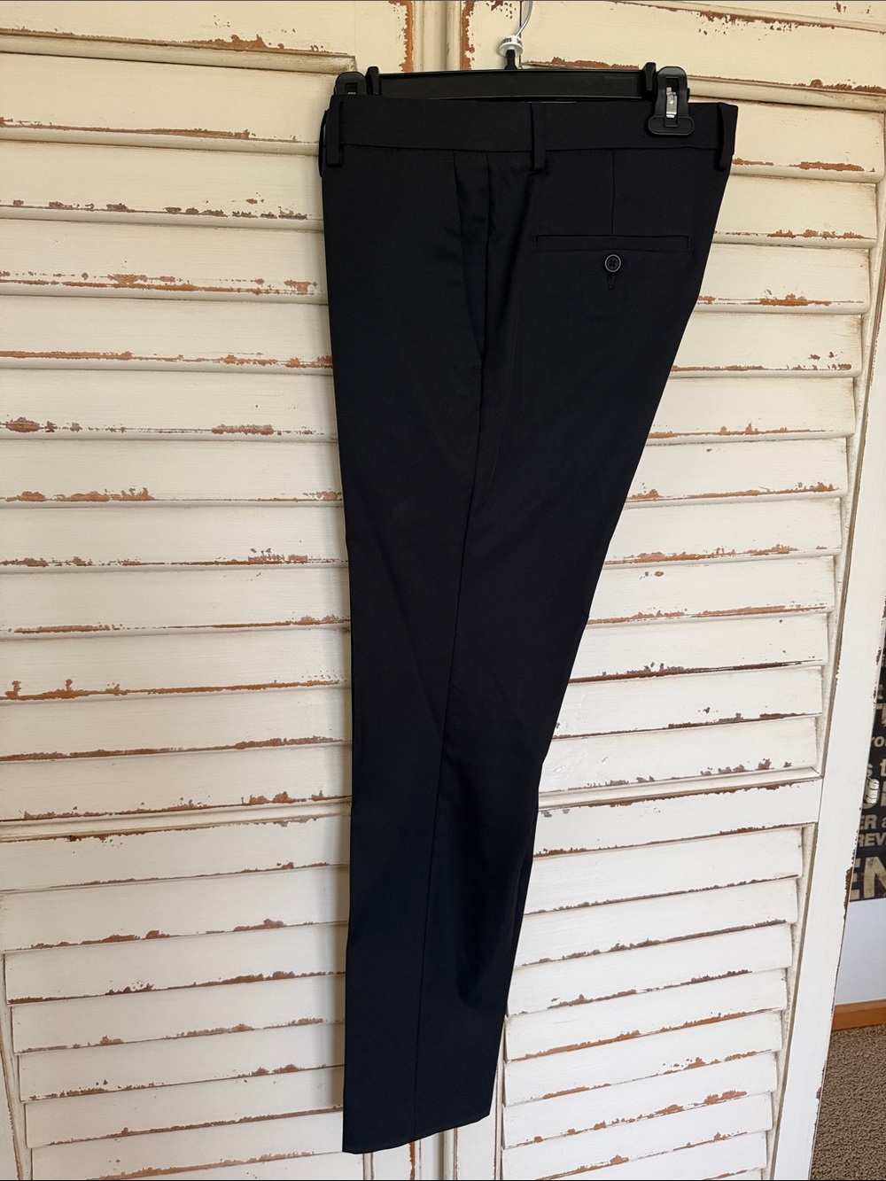 Kenneth Cole Reaction Men's Black Dress Pants 32x32